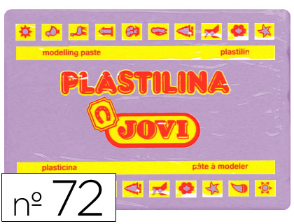 Barra 350g. plastilina Jovi 72 lila